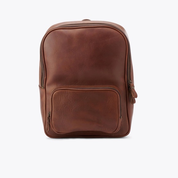 Nisolo Other - Nisolo Handmade Cordoba Leather Backpack Chestnut Brown